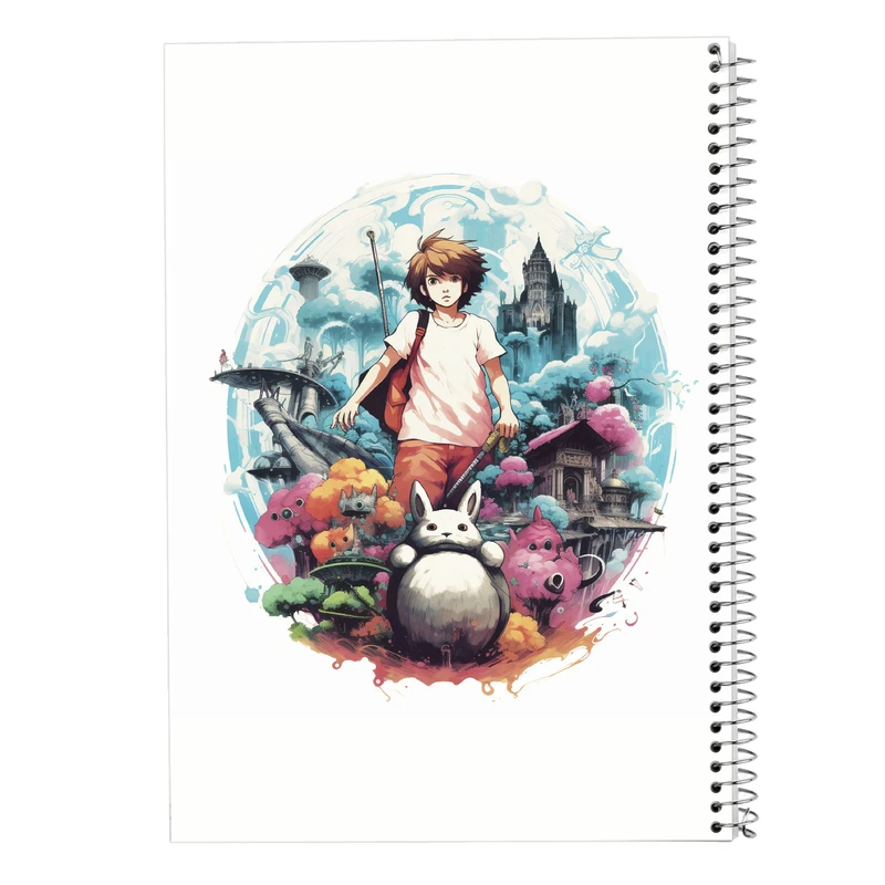 دفتر مشق 50 برگ مدوپد مدل Ghibli کد DF2567