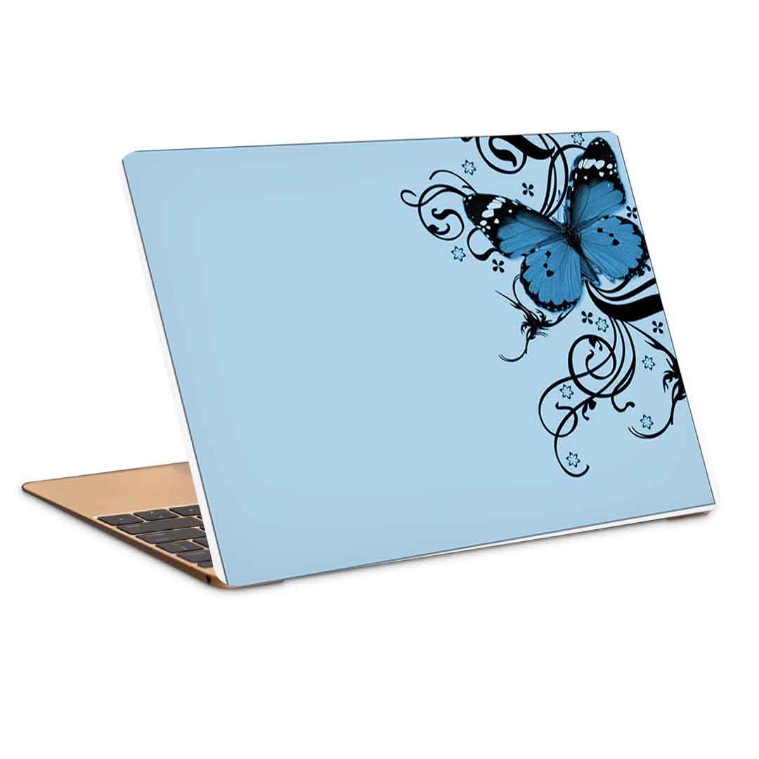 نقد و بررسی استیکر لپ تاپ طرح Butterflies-36 کد P-702 مناسب برای لپ تاپ 15.6 اینچ توسط خریداران