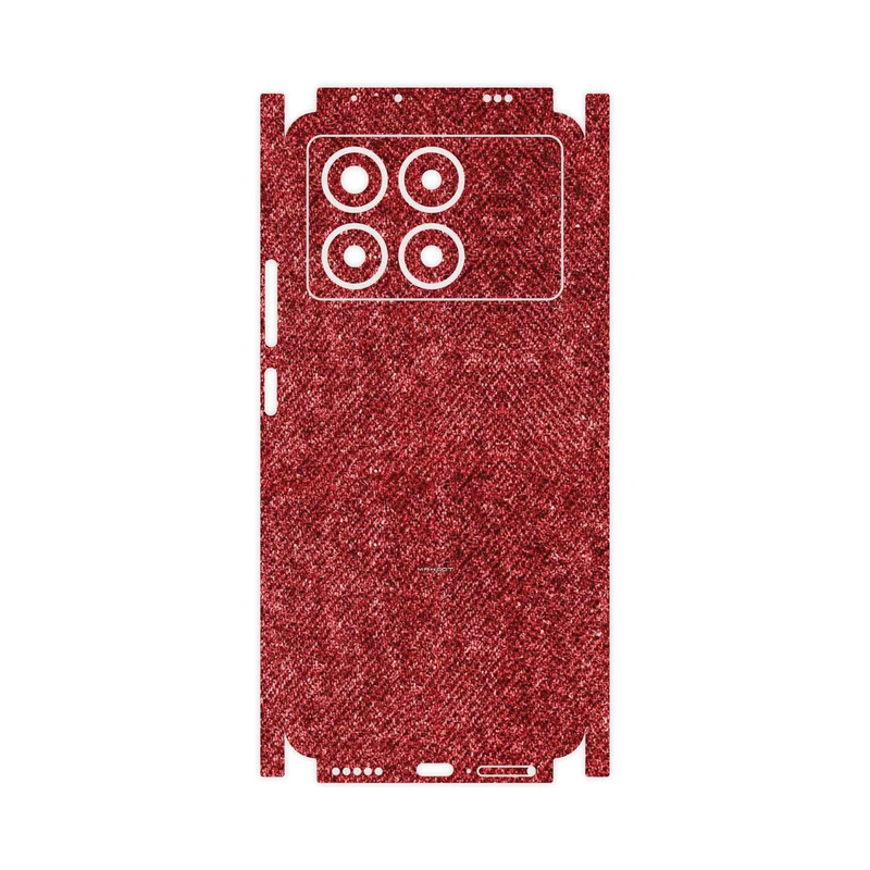 برچسب پوششی ماهوت مدل Fabric Texture 4-FullSkin مناسب برای گوشی موبایل شیائومی Poco X6 Pro