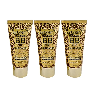 کرم پودر BB آرت‌اسکین مدل 01 حجم 60 میلی لیتر مجموعه 3 عددی
