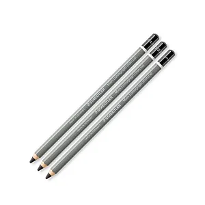 مداد کنته استدلر مدل Mars Lumograph charcoal HSM مجموعه 3 عددی