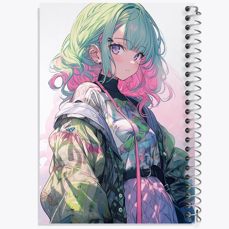 دفتر نت موسیقی 50 برگ خندالو مدل دخترانه کد F606