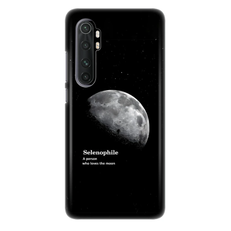 کاور طرح ماه مشکی کد DIMO-063 مناسب برای گوشی موبایل شیائومی MI NOTE 10 LITE