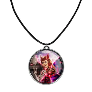 گردنبند خندالو مدل پلنگ سیاه و اسکارلت ویچ مارول Marvel کد 1939419386