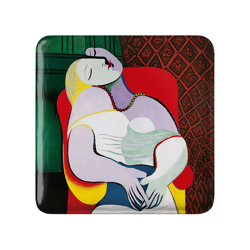 پیکسل خندالو طرح پابلو پیکاسو مدل مربعی کد 36846