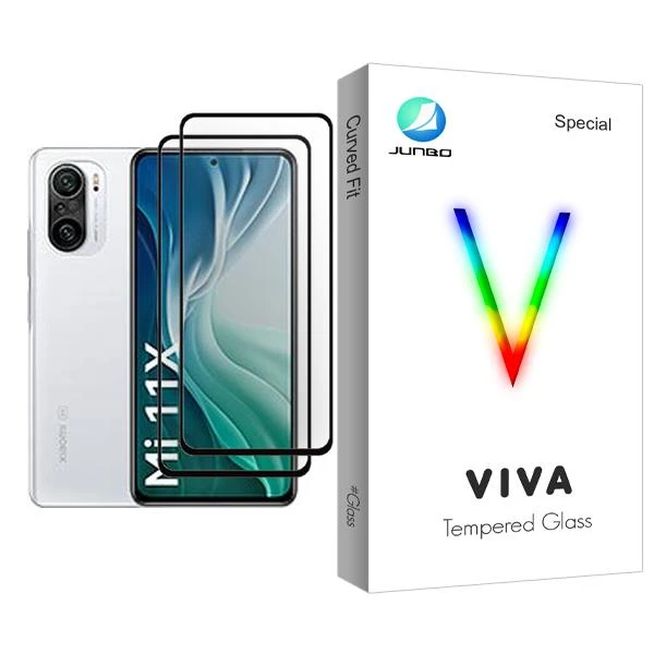 محافظ صفحه نمایش جانبو مدل Viva Glass MIX002 مناسب برای گوشی موبایل شیائومی Mi 11X بسته دو عددی