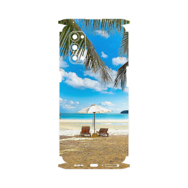 برچسب پوششی ماهوت مدل Beach-FullSkin مناسب برای گوشی موبایل اپو Reno4 Pro 5G