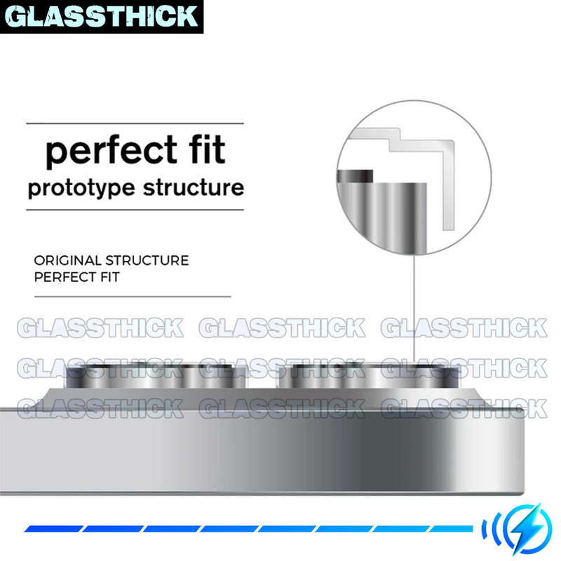 محافظ لنز دوربین گلستیک مدل Ring-Metal-GL مناسب برای گوشی موبایل شیائومی Poco X6 Pro