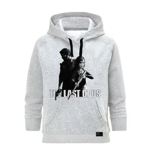 هودی زنانه مدل Last of Us  کد M170 رنگ طوسی