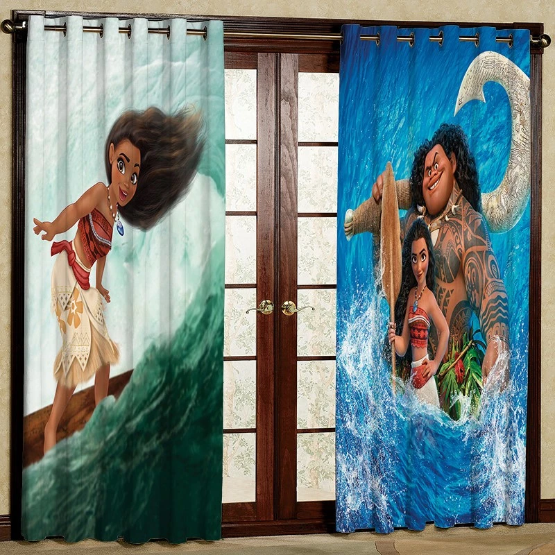 پرده مدل موانا سایز 140x280 سانتیمتر