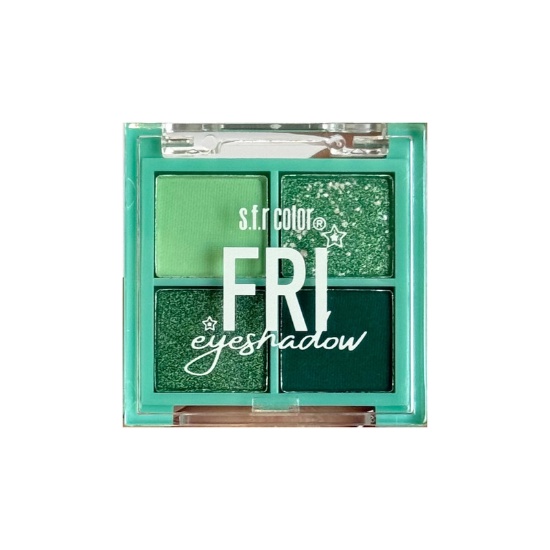 پالت سایه اس اف ار مدل FRI با جلوه رنگ ترکیبی و پیگمنت بالا