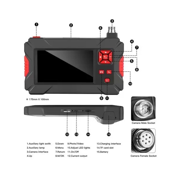 بروسکوپ مدل سر چرخشی کد P2+