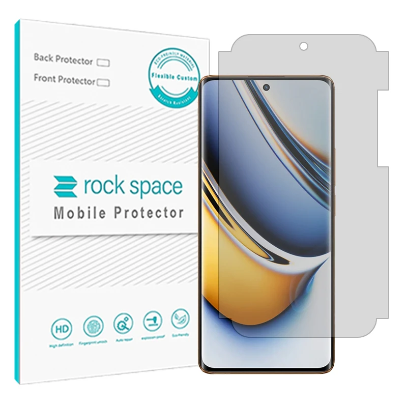 محافظ صفحه نمایش شفاف راک اسپیس مدل Resistant مناسب برای گوشی موبایل ریلمی 11 Pro Plus