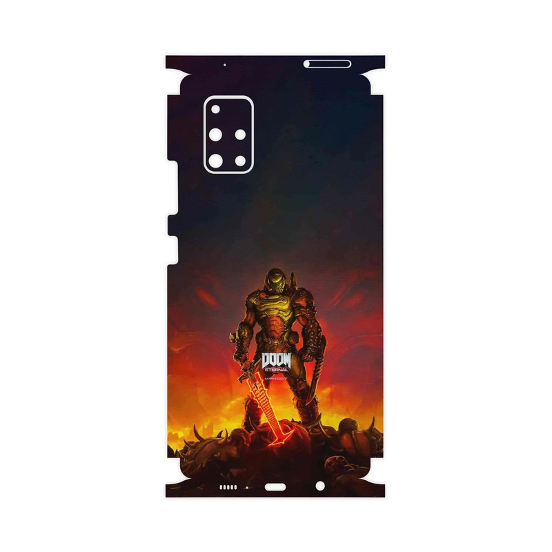 برچسب پوششی ماهوت مدل DOOM Game Series-FullSkin مناسب برای گوشی موبایل سامسونگ Galaxy A71 5G