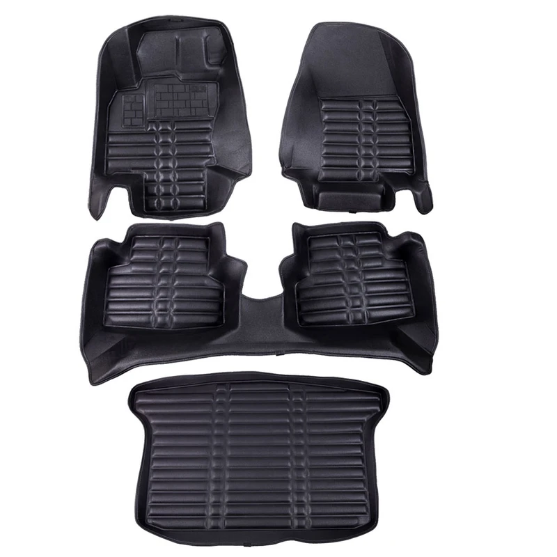 کفپوش پنج بعدی خودرو مدل LS مناسب برای جتا VS5 به همراه کفپوش صندوق