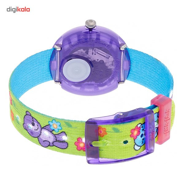 ساعت مچی عقربه ای بچه گانه فلیک فلاک FBNP005 ساعت مچی عقربه ای بچه گانه فلیک فلاک FBNP005