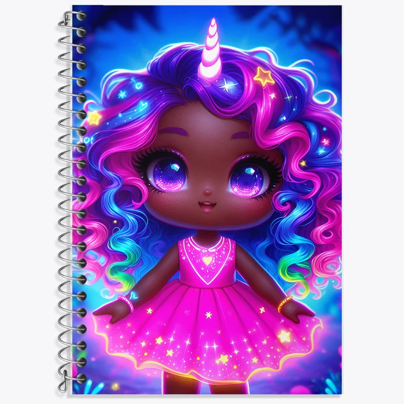 دفتر لغت 50 برگ خندالو طرح دخترانه کیوت کد F6058