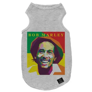 لباس سگ و گربه 27 طرح Bob Marley کد MH959 سایز S