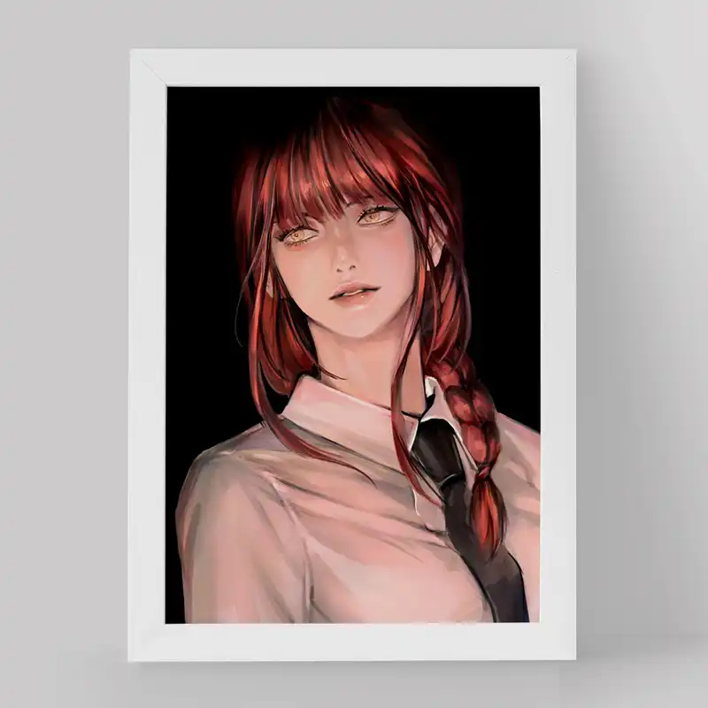 تابلو خندالو مدل ماکیما انیمه مرد اره ای کد 17899