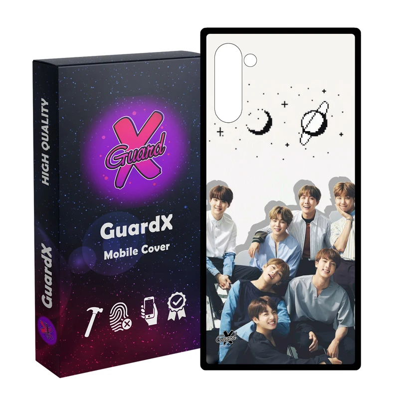 کاور گارد ایکس طرح K-Pop مدل Glass10680 مناسب برای گوشی موبایل سامسونگ Galaxy Note 10