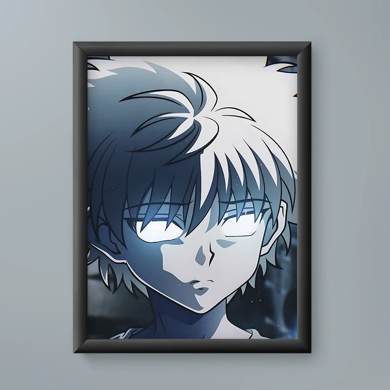 تابلو مدل انیمه کیلوا زولدیک هانتر ایکس هانتر Killua Zoldyck Hunter × Hunter anime 05
