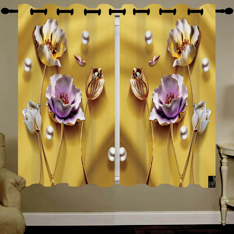 پرده رنس مدل C34-50824 سایز 190x140 سانتی متر