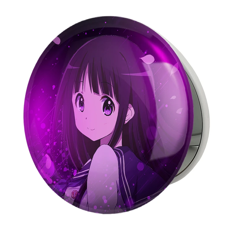آینه جیبی خندالو طرح چیتاندا انیمه هیوکا Hyouka مدل تاشو کد 17071 