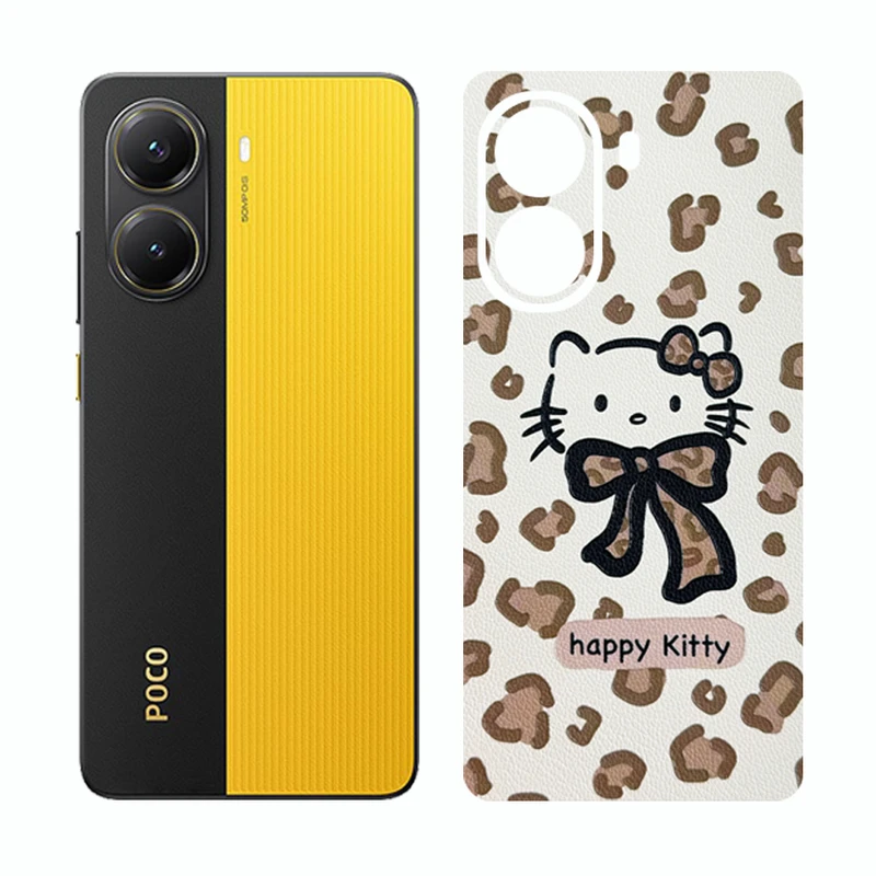 برچسب پوششی ریمکس مدل Cover طرح هلو کیتی مناسب برای گوشی موبایل شیائومی Poco X7 Pro