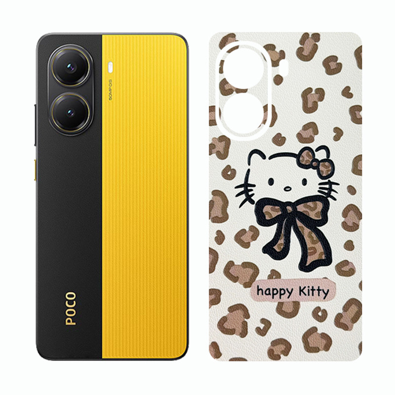 برچسب پوششی ریمکس مدل Cover طرح هلو کیتی مناسب برای گوشی موبایل شیائومی Poco X7 Pro