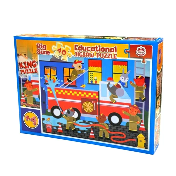 پازل 40 تکه کینگ مدل آموزشی Educational