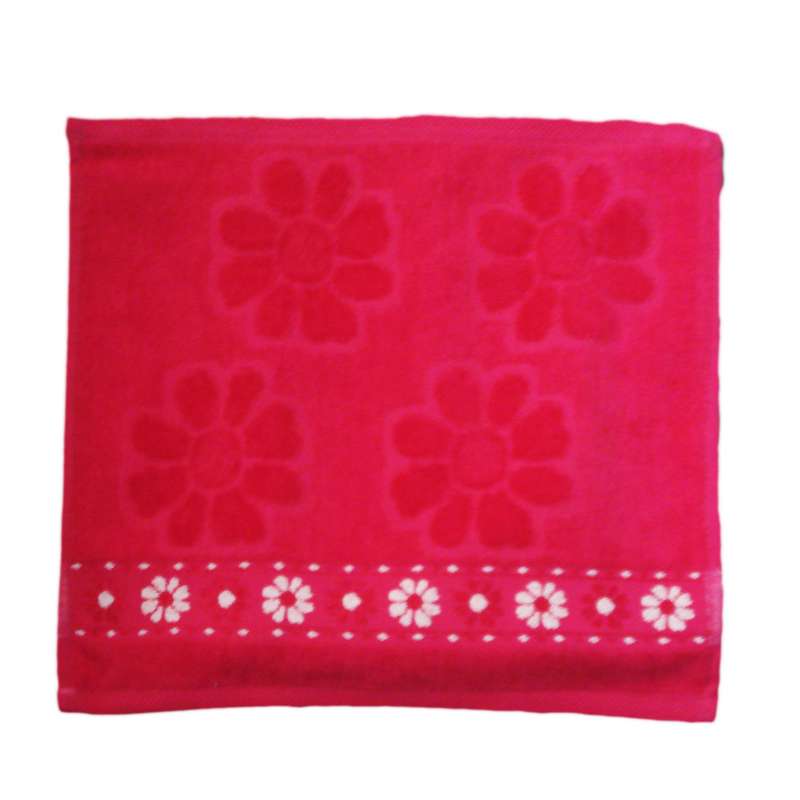 حوله دستی بهباف آذر مدل GOLRIZ سایز 30x30 سانتی متر