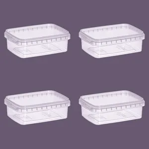 ظرف نگهدارنده مدل Transparent بسته 4 عددی