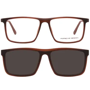 فریم عینک طبی پورش دیزاین مدل H02C8 Light Edition همراه با کاور آفتابی