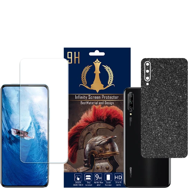   برچسب پوششی اینفینیتی مدل PRO MAX مناسب برای گوشی موبایل هوآوی Y9S به همراه محافظ صفحه نمایش