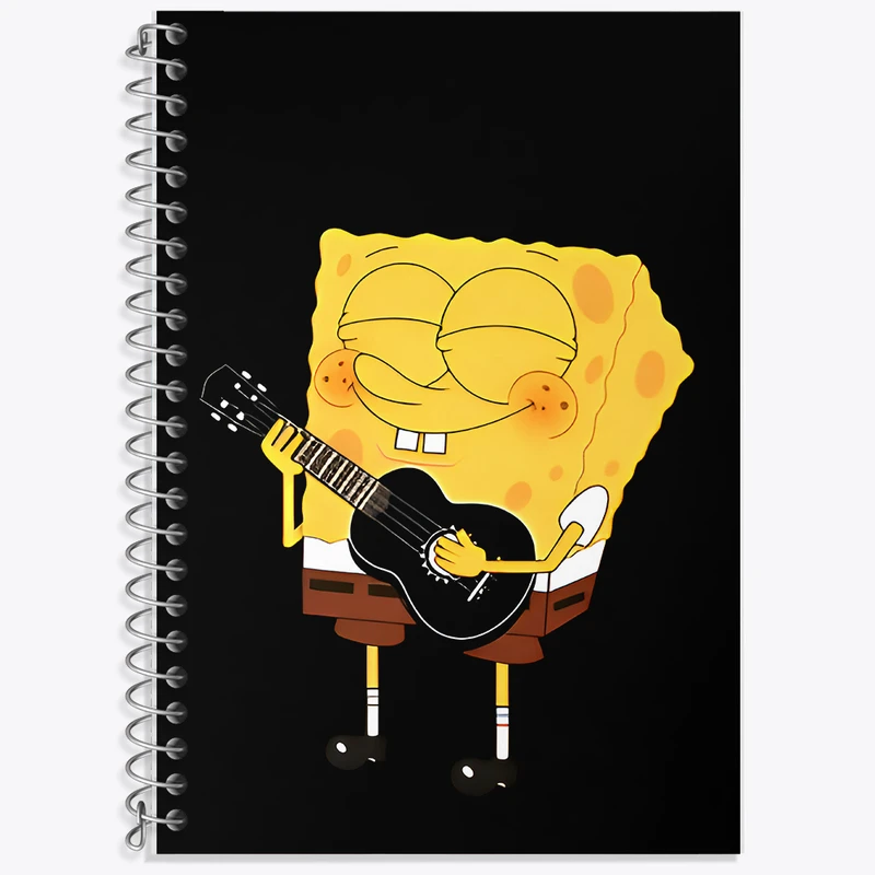 دفتر لغت 50 برگ خندالو طرح باب اسفنجی کد F6925