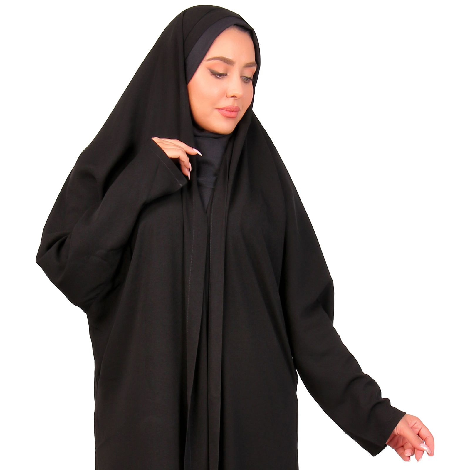 چادر ملی حجاب فاطمی مدل حریرالاسود - - 3