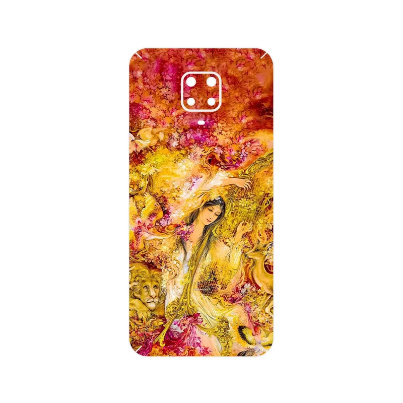 برچسب پوششی ماهوت مدل Persian miniature 1 مناسب برای گوشی موبایل شیائومی Redmi Note 9 Pro