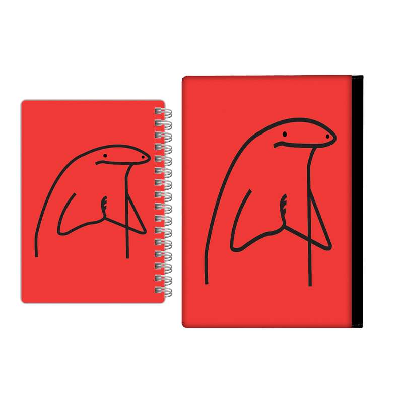 کلاسور مدل میقولی کد 2419 به همراه دفترچه یادداشت