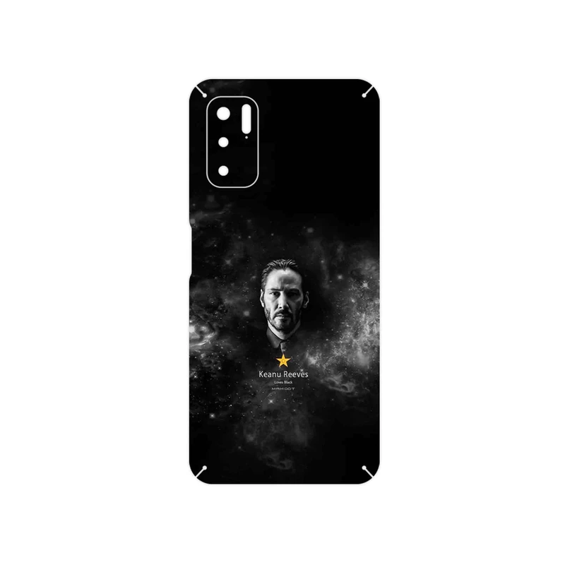 برچسب پوششی ماهوت مدل Keanu Reeves مناسب برای گوشی موبایل شیائومی Redmi Note 10 5G