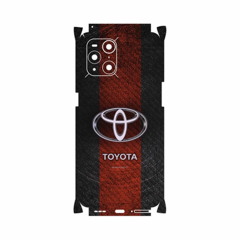 برچسب پوششی ماهوت مدل TOYOTA-Logo-FullSkin مناسب برای گوشی موبایل اپو Find X3 Pro