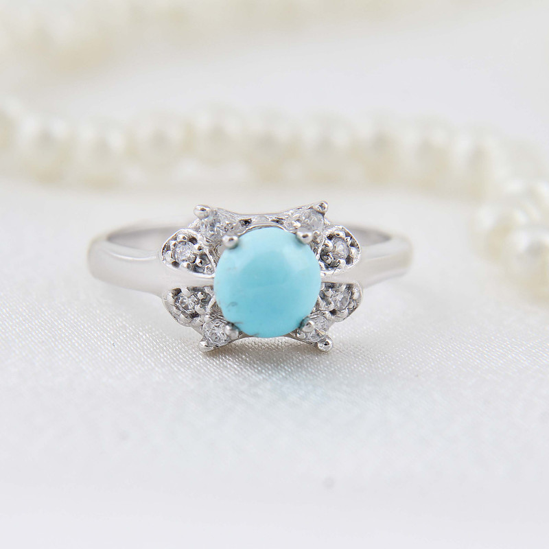 انگشتر نقره زنانه بازرگانی میلادی مدل فیروزه طبیعی نیشابور قالب جواهری روکش رادیوم کد AWR_1637 انگشتر نقره زنانه بازرگانی میلادی مدل فیروزه طبیعی نیشابور قالب جواهری روکش رادیوم کد AWR_1637