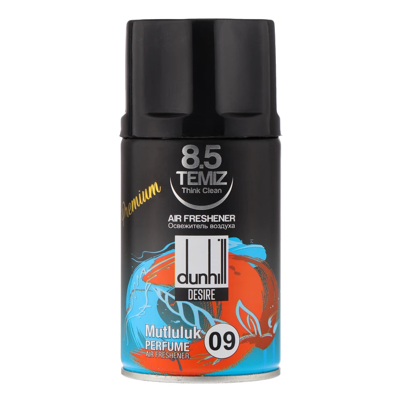 اسپری خوشبوکننده تمیز مدل premium رایحه dunhill حجم 260 میلی لیتر