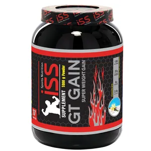 پودر گینر با طعم وانیل آی اس اس - 1000 گرم