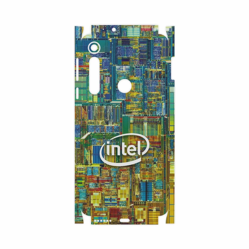 برچسب پوششی ماهوت مدل Intel Brand-FullSkin مناسب برای گوشی موبایل موتورولا One Macro