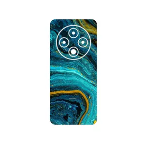 MAHOOT Turquoise marblewith golden streaks Cover Sticker for Xiaomi Redmi 14C