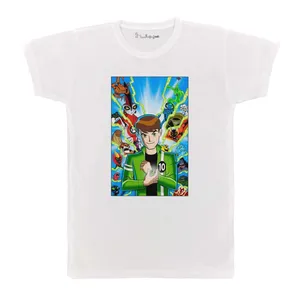 تی شرت بچگانه پرمانه طرح بن تن کد pmt.4121