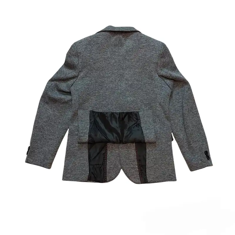 کت تک پسرانه مدل ASH546 رنگ طوسی