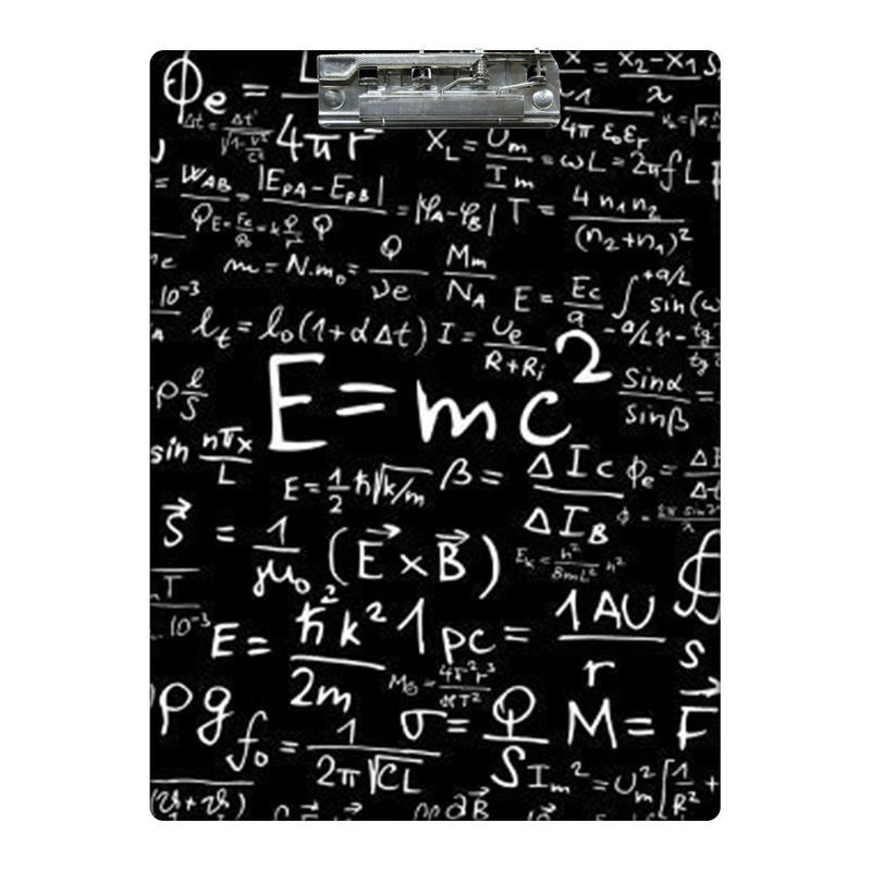 تخته شاسی طرح فیزیک و قانون نسبیت انیشتین کد 6481134 سایز A4