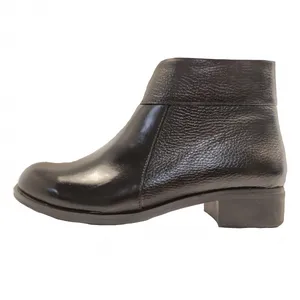 نیم بوت زنانه چرم وحید کد 7115