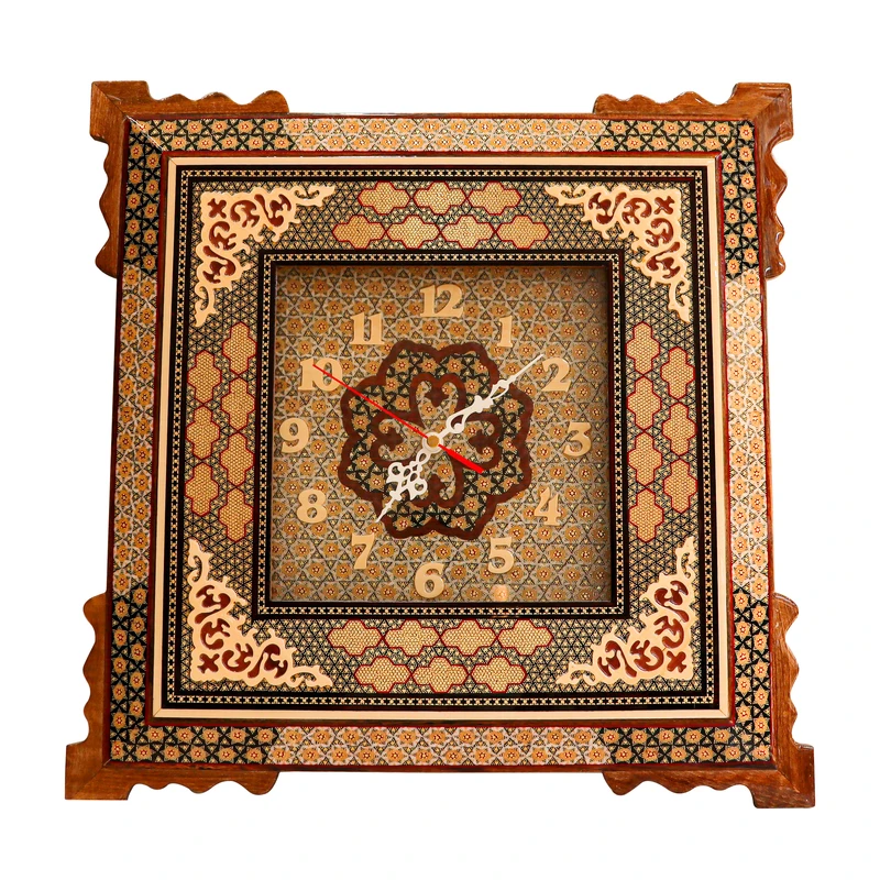 ساعت خاتم کاری مدل مربع کد 40square18d